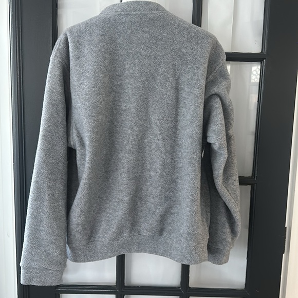 Vintage Early Winters grey fleece crewneck polartec sweatshirt (M) - Picture 4 of 6